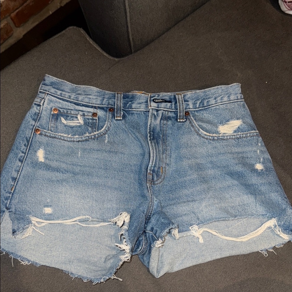Abercrombie & Fitch Boyfriend Jean Shorts